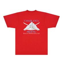Casablanca T Shirts Street High-quality pure cotton