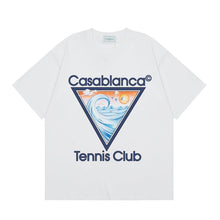 Casablanca T SHIRTS High-quality pure cotton streetwear