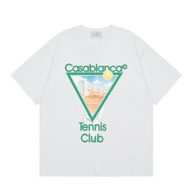Casablanca T SHIRTS High-quality pure cotton streetwear