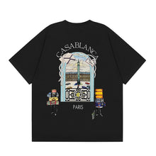 Casablanca T SHIRTS High-quality pure cotton streetwear