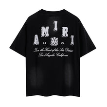 Amiri T Shirts Washed Series