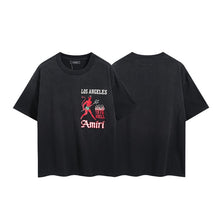 Amiri T Shirts Red Devil