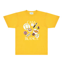Casablanca T Shirts Street High-quality pure cotton