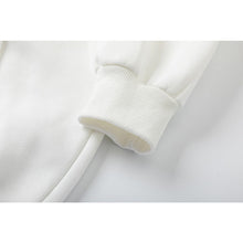 Off White hoodie graffiti yarn arrow pattern pullover hooded