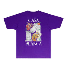 Casablanca T Shirts Street High-quality pure cotton