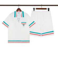 Casablanca Beach Shirt & Shorts Set Casual Summer Vacation/Travel Wear (Sold Separately)