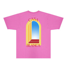 Casablanca T Shirts Street High-quality pure cotton