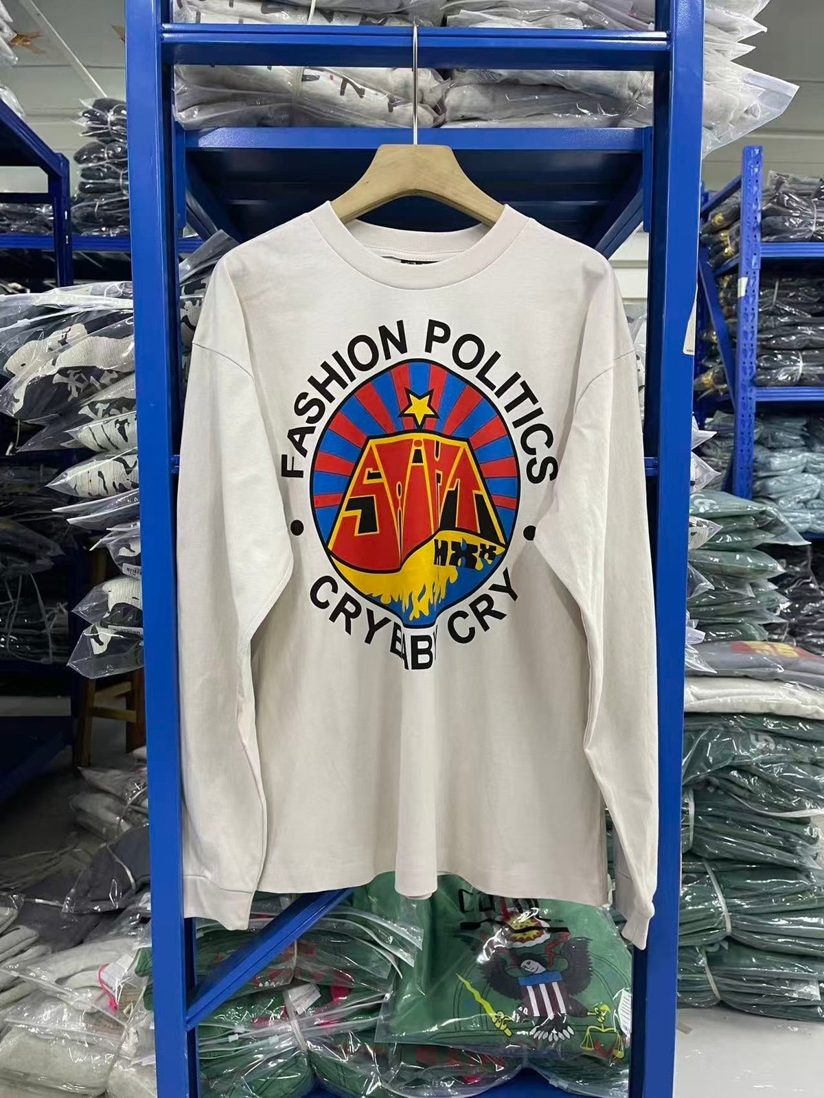 Saint Michael long sleeve shirts Premium-quality pure cotton streetwear for autumn