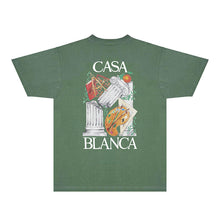 Casablanca T Shirts Street High-quality pure cotton