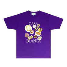 Casablanca T Shirts Street High-quality pure cotton