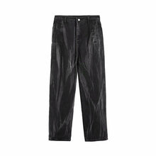 Men Jeans Loose Straight Straight-Leg Wide-Leg Pants