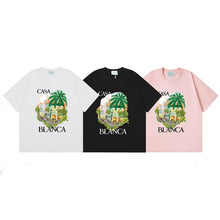 Casablanca T SHIRTS High-quality pure cotton streetwear