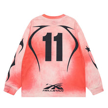 HS Long Sleeve Shirts Hip-hop loose oversize