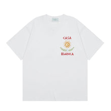 Casablanca T SHIRTS High-quality pure cotton streetwear