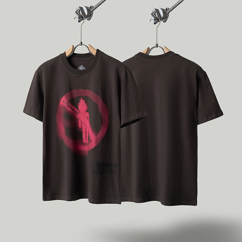 Travis Scott T Shirts FW24 DAYS BEFORE RODEO merchandise with English print on the back short-sleeved shirt
