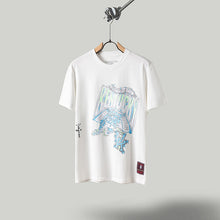 Travis Scott T Shirts x Mitchell n Ness Kentucky Wildcats Hand-Drawn collaboration short-sleeve