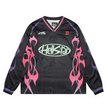 HS Long Sleeve Shirts Hip-hop loose oversize
