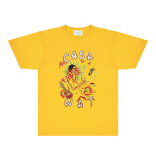 Casablanca T Shirts Street High-quality pure cotton