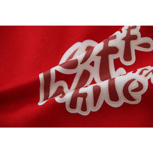 OW auspicious cloud letter arrow pattern hooded sweater