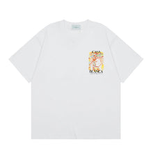 Casablanca T SHIRTS High-quality pure cotton streetwear