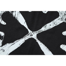 OW retro arrow print hooded sweater