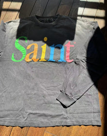 Saint Michael long sleeve shirts Premium-quality pure cotton streetwear for autumn