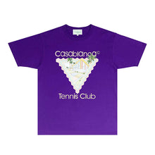 Casablanca T Shirts Street High-quality pure cotton