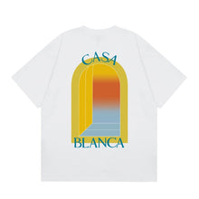 Casablanca T SHIRTS High-quality pure cotton streetwear