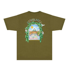 Casablanca T Shirts Street High-quality pure cotton