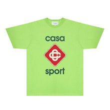 Casablanca T Shirts Street High-quality pure cotton