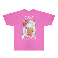 Casablanca T Shirts Street High-quality pure cotton