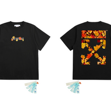 OFF WHITE T SHITRS High-quality 100% pure cotton streetwear