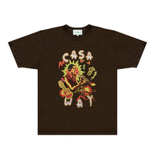 Casablanca T Shirts Street High-quality pure cotton