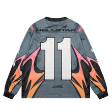 HS Long Sleeve Shirts Hip-hop loose oversize