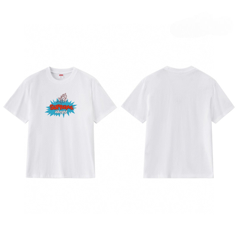 Supreme T Shirts pure cotton fashion apparel