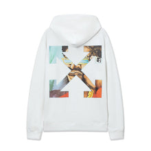 OW character oil painting arrow pattern pullover hooded sweater