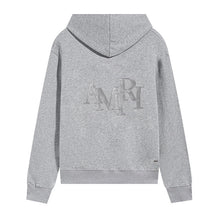 Amiri Hoodie Purple-outlined font