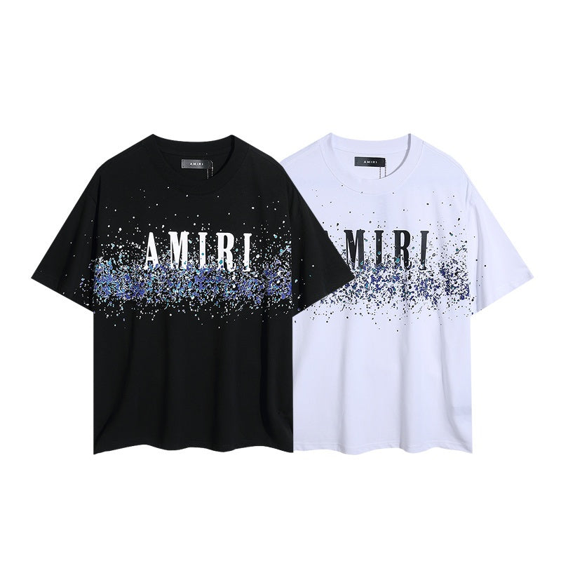 Amiri T Shirts Specks of starlight scattered like splashed ink.