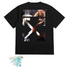OFF WHITE T SHITRS High-quality 100% pure cotton streetwear