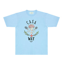 Casablanca T Shirts Street High-quality pure cotton