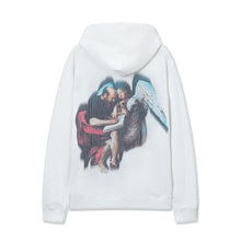 OW angel oil painting pattern pullover hooded sweater