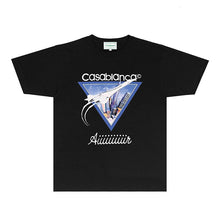 Casablanca T Shirts Street High-quality pure cotton