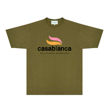 Casablanca T Shirts Street High-quality pure cotton
