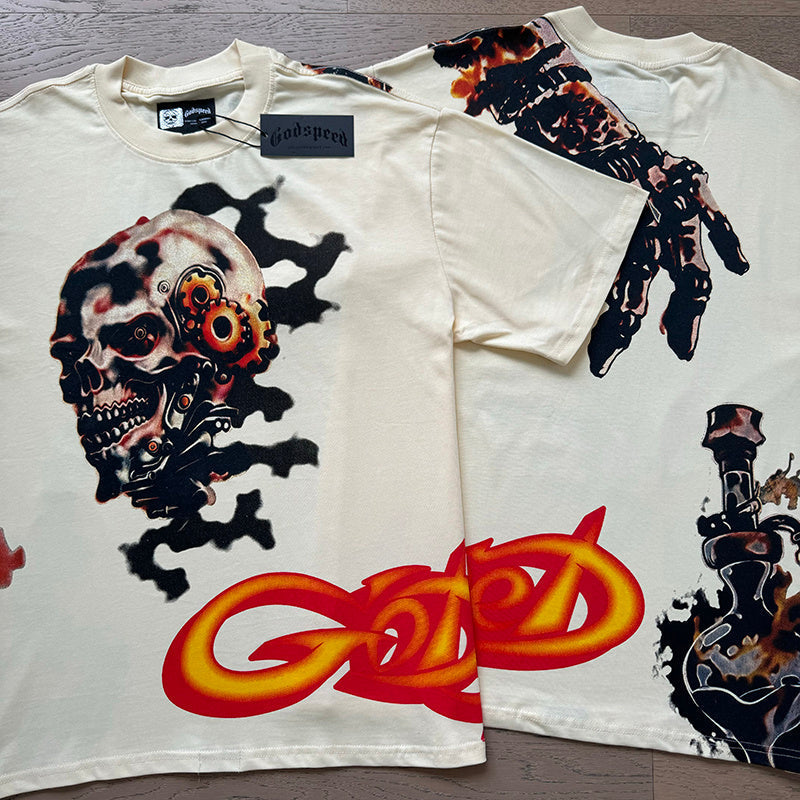 Godspeed T Shirts 260g pure cotton fabric