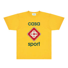 Casablanca T Shirts Street High-quality pure cotton