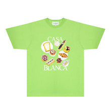 Casablanca T Shirts Street High-quality pure cotton