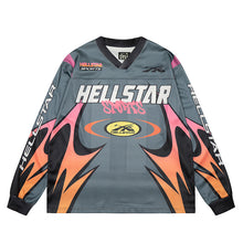 HS Long Sleeve Shirts Hip-hop loose oversize