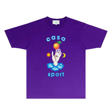 Casablanca T Shirts Street High-quality pure cotton