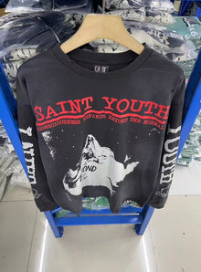 Saint Michael long sleeve shirts Premium-quality pure cotton streetwear for autumn