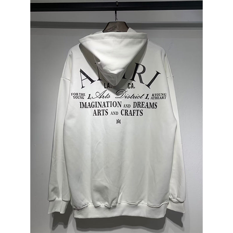 Amiri Hoodie High Street Fashion Prints